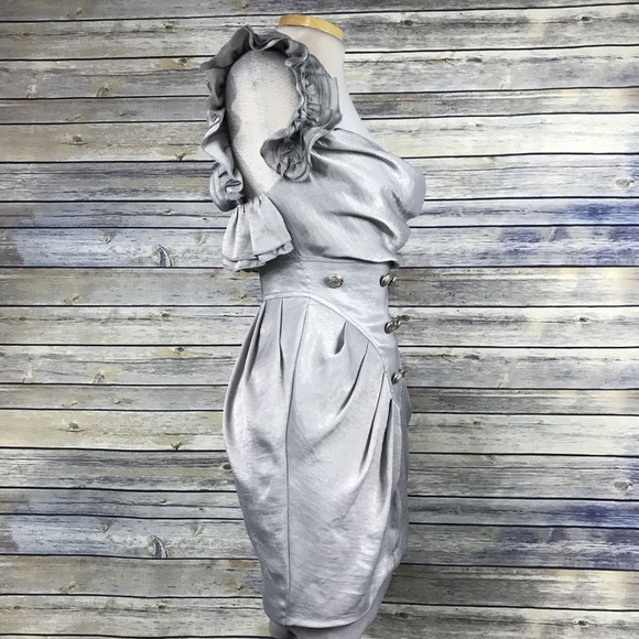 PasCucci Womens Dress Bodycon Corset - Picture 6 of 6